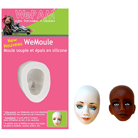 WePAM WeMoule - silicone push mould - face