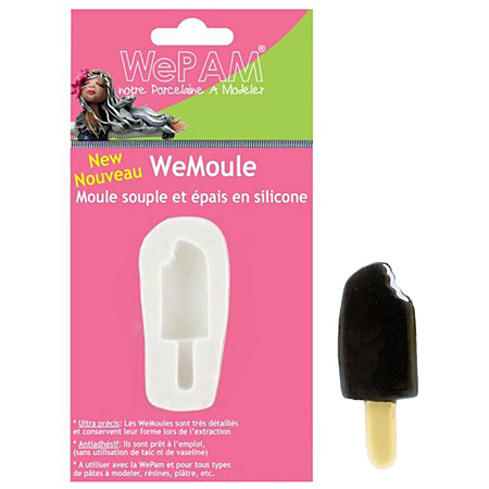 WePAM WeMoule - silicone push mould - big ice cream