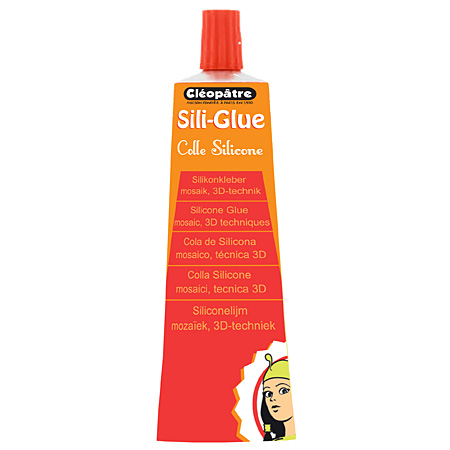 Cléopâtre Sili-Glue - colle silicone - tube 80ml