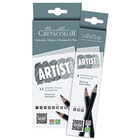 Cretacolor Artist Studio - kartonnen etui - assortiment grafietpotloden