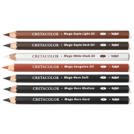 Cretacolor The X-Sketch Mega Pencil - crayon esquisse