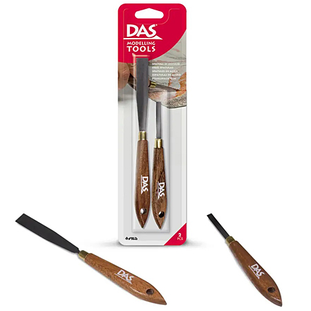 Das Pack of 2 modelling spatulas