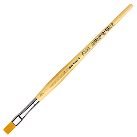 Da Vinci Junior - brush series 304 - synthetic fibers - flat - short handle