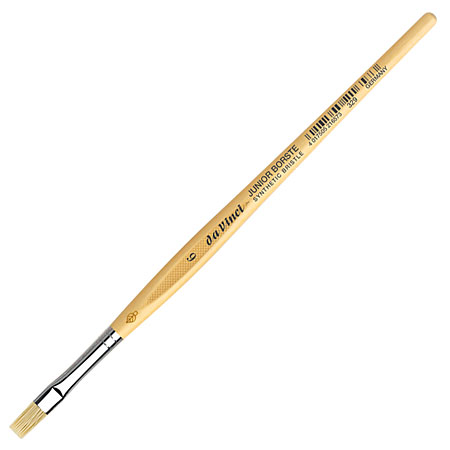 Da Vinci Junior - brush series 329 - synthetic bristles - flat - short handle