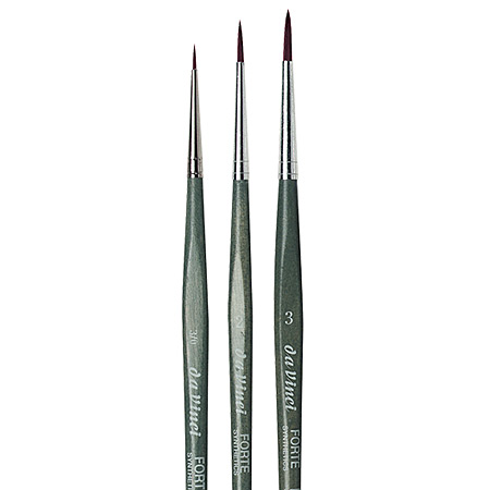 Da Vinci Forte Synthetics - brush series 363 - synthetic fibres - round - short handle