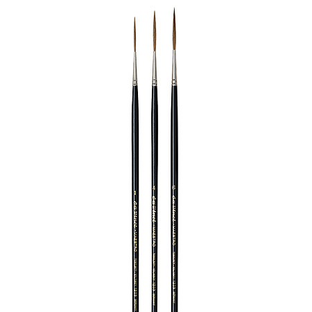 Da Vinci Maestro - penseel serie 1203 - tobolsky-kolinsky marter - vorm lange sleper - lange steel