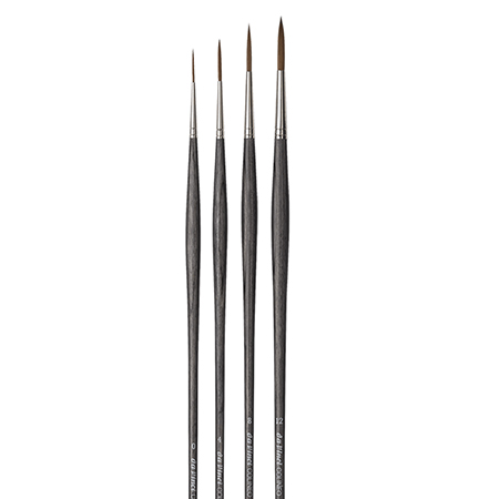 Da Vinci Colineo - brush series 1221 - synthetic kolinsky fibres - rigger - long handle