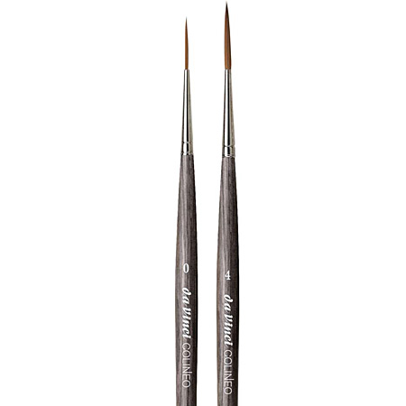Da Vinci Colineo - brush series 1222 - synthetic kolinsky fibres - rigger - short handle