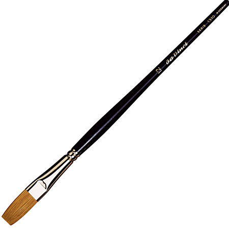 Da Vinci Brush series 1310 - kolinsky sable - flat - short handle