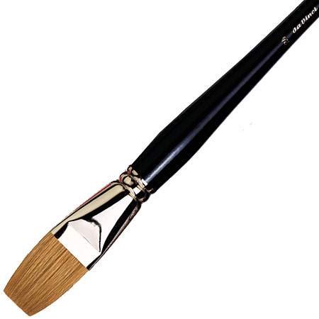 Da Vinci Brush series 1350 - ox-ear hair - flat - short handle