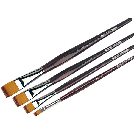 Da Vinci Vario-Tip - brush series 1381 - synthetic mix - comb - short handle