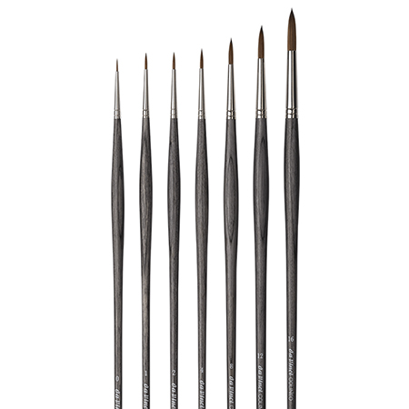 Da Vinci Colineo - brush series 1621 - synthetic kolinsky fibres - round - long handle