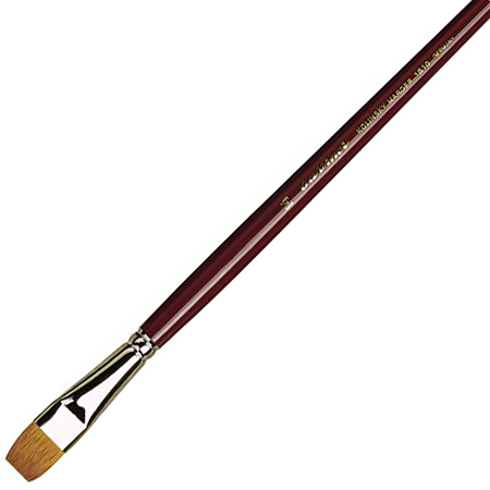 Da Vinci Brush series 1810 - kolinsky sable - flat - long handle