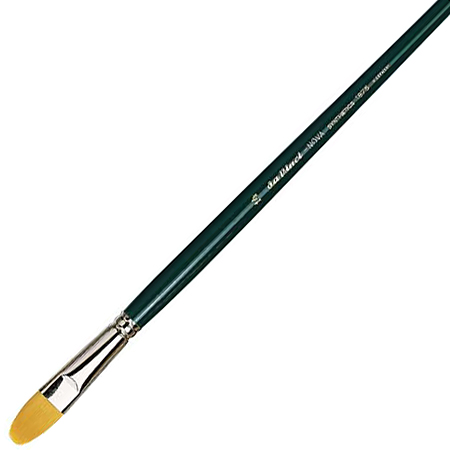 Da Vinci Nova - brush series 1875 - golden synthetic - filbert - long handle