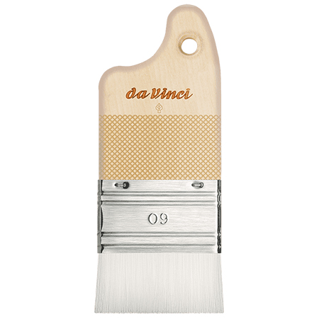 Da Vinci Impasto Paddle Brush - spalter série 5027 - fibres synthétiques - manche extra-court