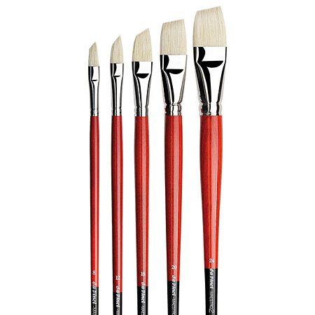 Da Vinci Maestro2 - brush series 5127 - white interlocked hog bristles - angular - long handle