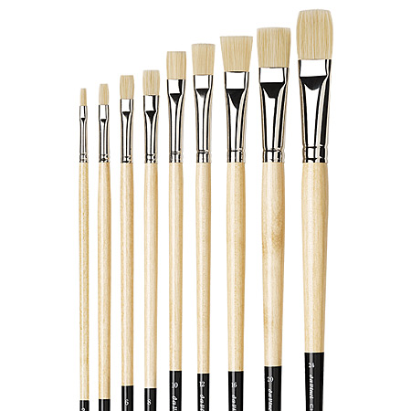 Da Vinci Chuneo - brush series 7129 - synthetic chungking bristles - flat - long handle