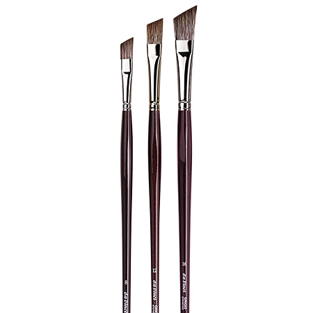 Da Vinci Grigio - brush series 7197 - grey synthetic - angular - long handle