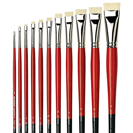 Da Vinci Maestro2 - brush series 7223 - white interlocked hog bristles - bright - long handle