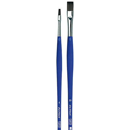 Da Vinci Forte Acrylics - brush series 8640 - synthetic fibres - flat - long handle