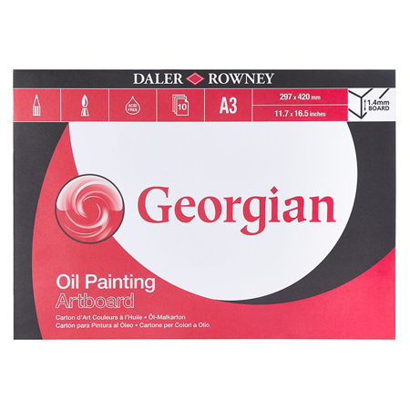 Daler-Rowney Georgian Oil Artboard - pad - 1.4mm