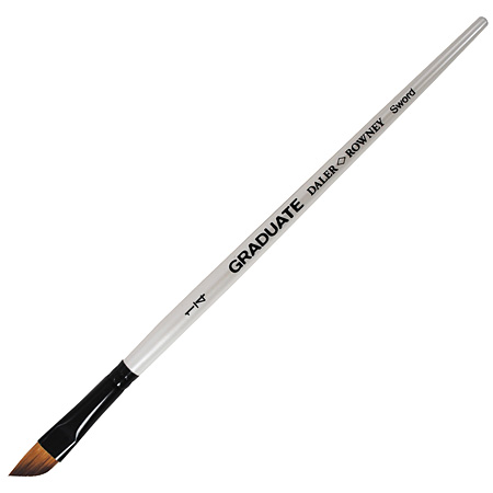 Daler-Rowney Graduate - brush - synthetics - sword - short handle - 1/4"
