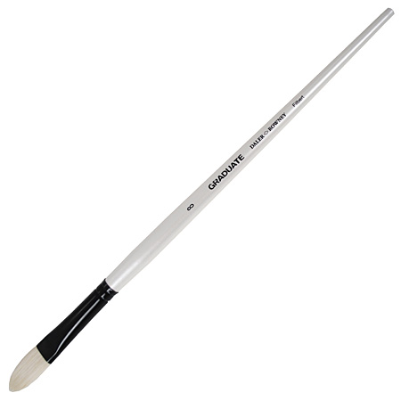 Daler-Rowney Graduate - brush - bristles - filbert - long handle