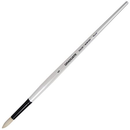 Daler-Rowney Graduate - brush - bristles - round - long handle