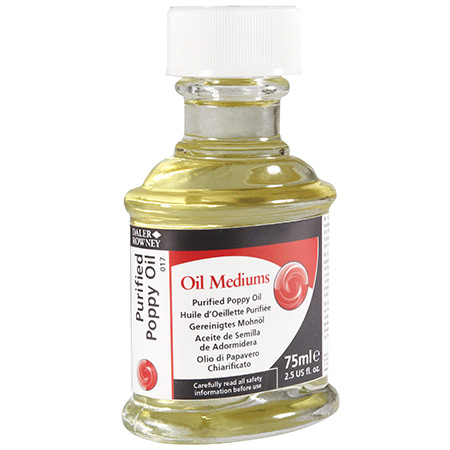 Daler-Rowney Purified poppy oil - 75ml bottle