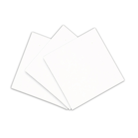 Daler-Rowney Simply Doek op karton - set van 3 - universeel bereid (wit) - 6.5x6.5cm