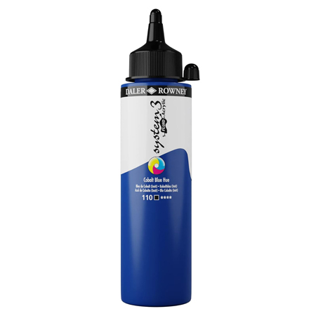 Daler-Rowney System 3 Fluid Acrylic - fijne acrylverf - flacon 250ml