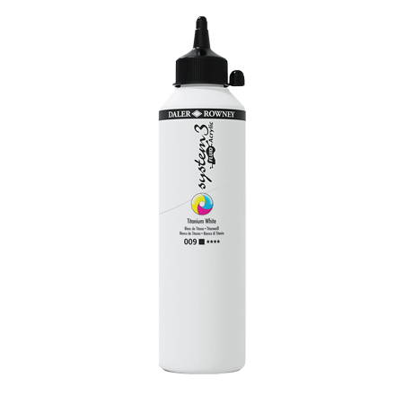 Daler-Rowney System 3 Fluid Acrylic - fijne acrylverf - flacon 500ml