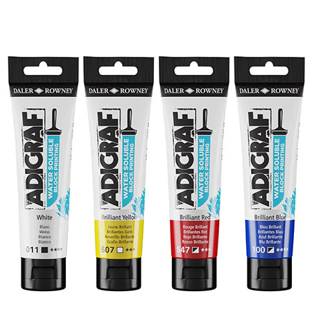 Daler-Rowney Adigraf Watersoluble Block Printing - ink - 59ml tube