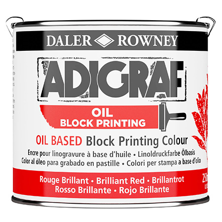 Daler-Rowney Adigraf Oil Block Printing - ink - 250ml jar