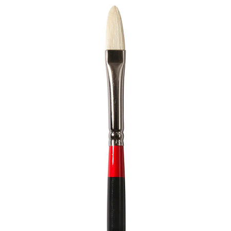 Daler-Rowney Georgian - brush series G12 - white chungking bristle - filbert - long handle