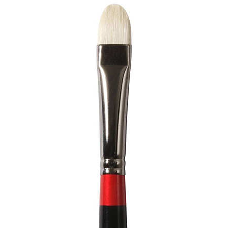 Daler-Rowney Georgian - brush series G18 - white chungking bristle - filbert - short handle