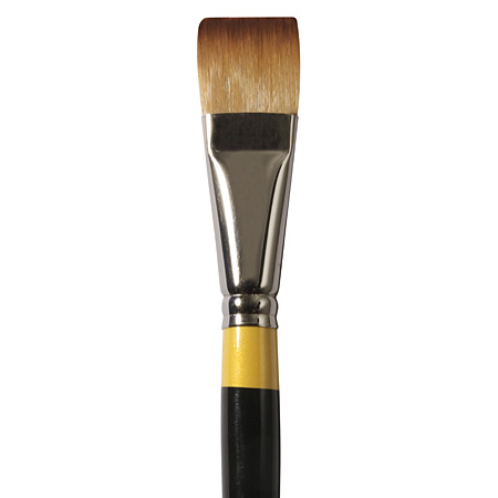 Daler-Rowney System3 - brush series SY55 - synthetic - flat - short handle