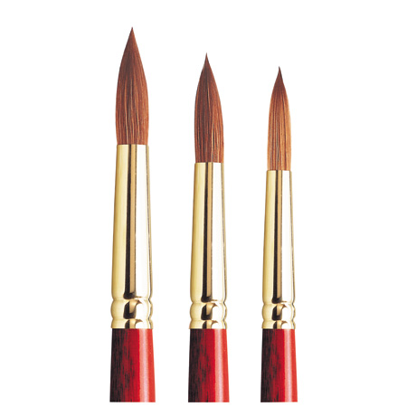 Winsor & Newton Water colour brush sceptre gold series 101