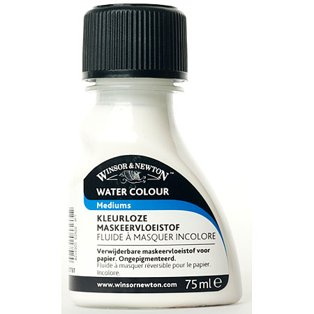 Winsor & Newton Watercolour - colourless art masking fluid - 75ml bottle