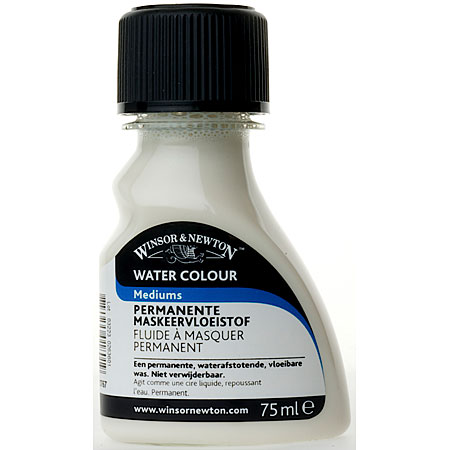 Winsor & Newton Watercolour - permanent kleurloze maskeervloiestof - flacon 75ml