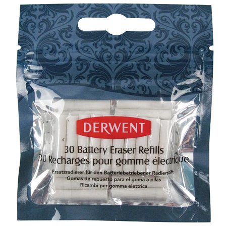 Derwent Pack of 30 refills for battery operated eraser