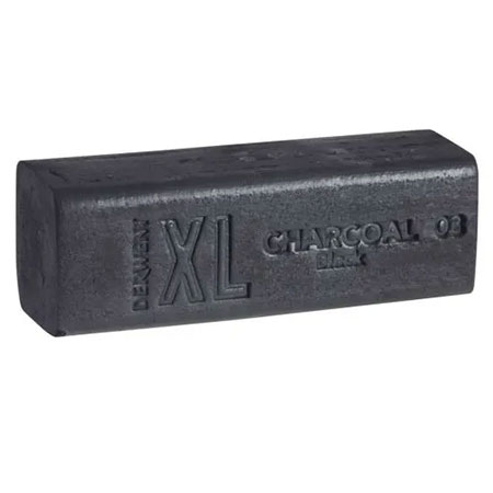 Derwent XL Charcoal Block - bâton de fusain - 2x6cm