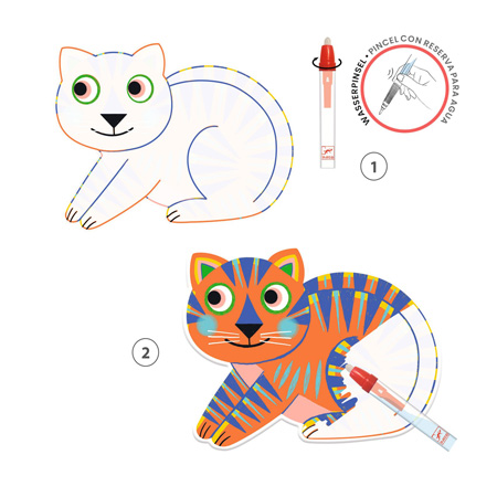Djeco Magic Colouring - colouring set
