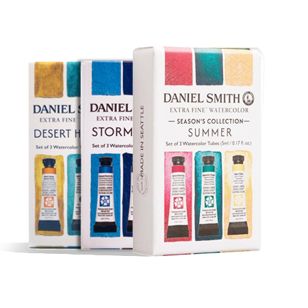Daniel Smith Extra-fijn aquarelverf - assotiment van 3 tubes 5ml