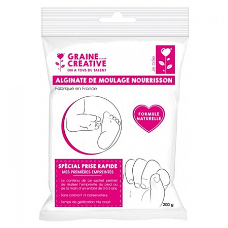 Graine Créative Moulding alginate - ultra fast setting - 200g bag