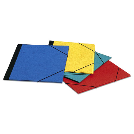 Esselte Art folder in cardboard - with elastics - coloured