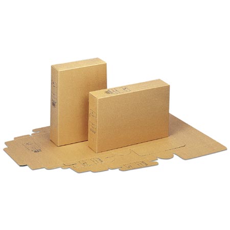 Esselte filing box - cardboard - folio - brown
