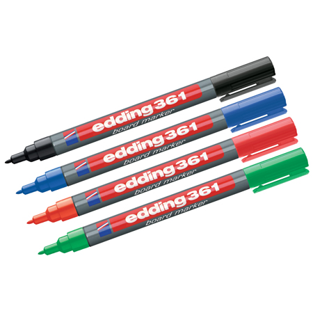EDDING Marqueur pour Tableaux blancs 363 Violet Pointe Biseautée 1-5 mm