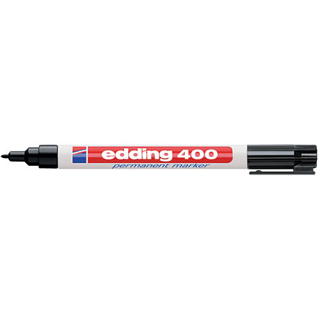 Edding 400 Permanent Marker - marqueur permanent rechargeable - pointe conique fine (1mm)