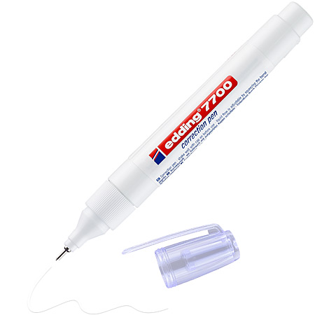 Edding 7700 Correction Pen - stylo correcteur à pointe fine